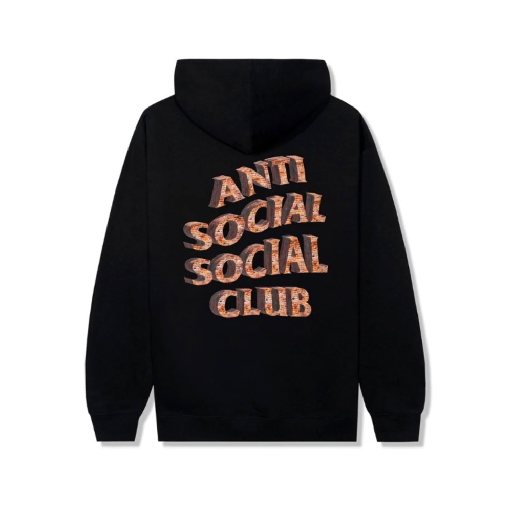ANTI SOCIAL SOCIAL CLUB White Picket Fence Black Hoodie